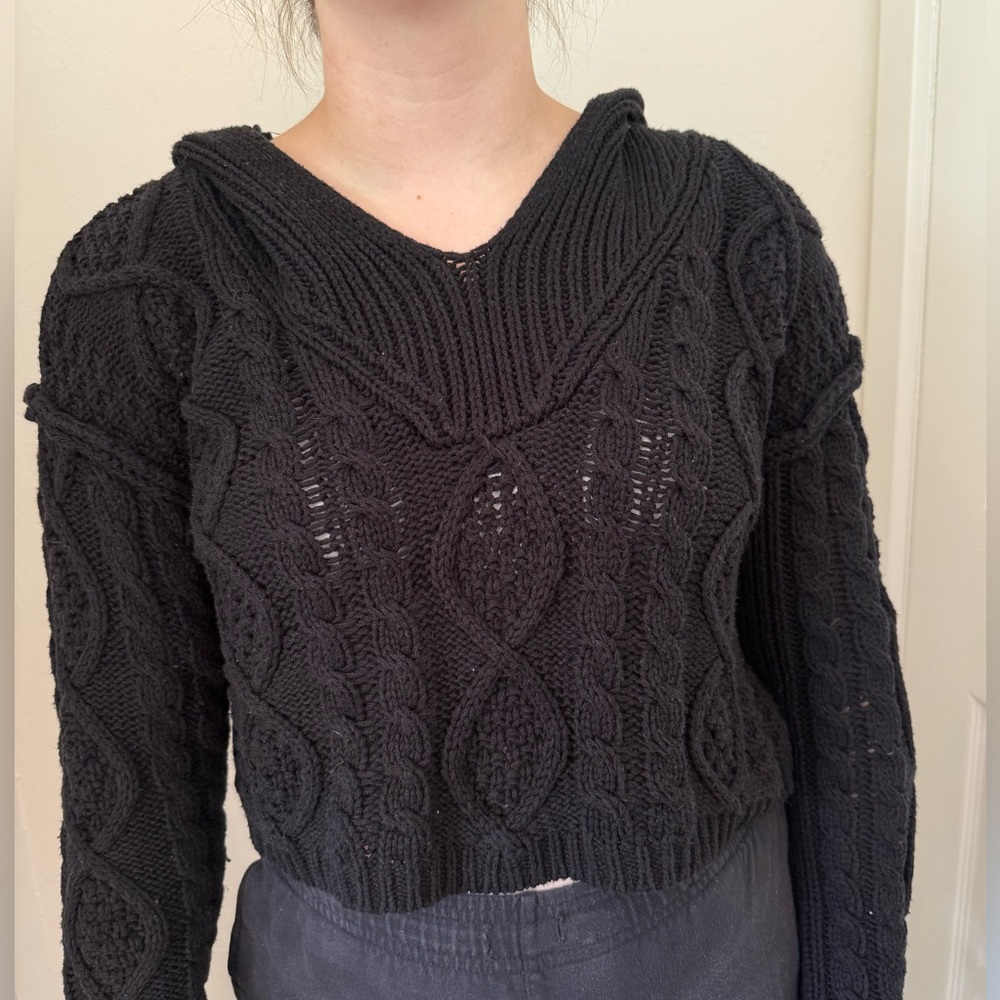 Aeropostale cropped sweater